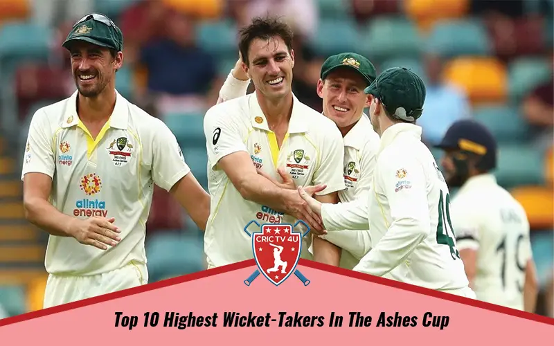 Top 10 highest wicket takers in the ashes cup