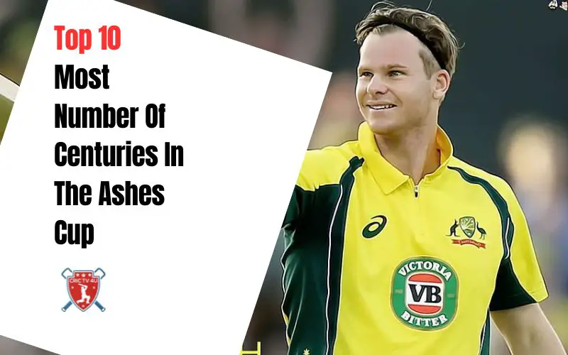 Top 10 most number of centuries in the ashes cup (1)