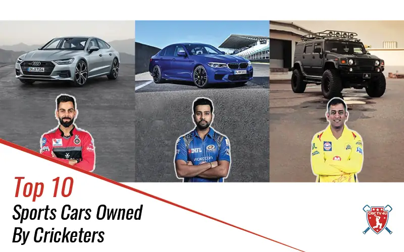 Top 10 sports cars owned by cricketers