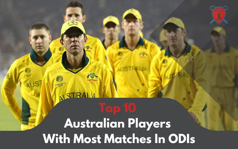 Top 10 Australian Players With Most Matches In Odis