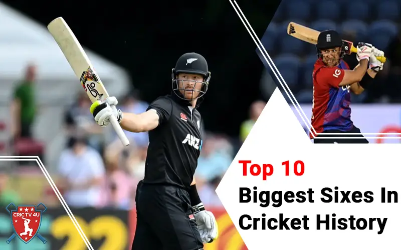 Top 10 Biggest Sixes In Cricket History 1